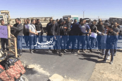بالصور..غلق الطريق الوطني رقم 3 ببسكرة بسبب حوادث المرور