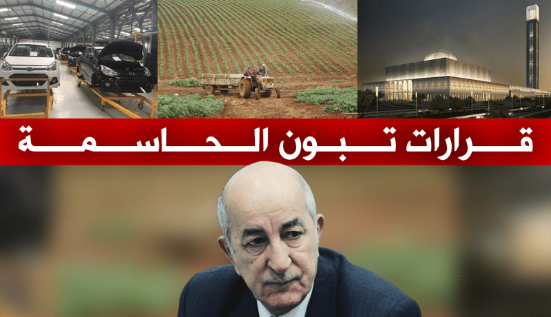 بالفيديو.. أهم قرارات تبون في 56 يوما