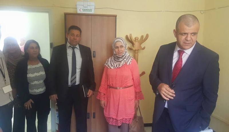 بالصور شعلال في زيارة تفقدية للوكالات المحلية و الولائية ببومرداس