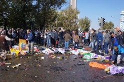 اندلاع مظاهرات في عدة مدن تركية احتجاجا على تفجيري أنقرة