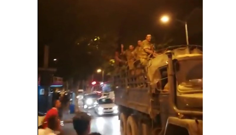 استقبال الأبطال لأفراد الجيش بشرشال