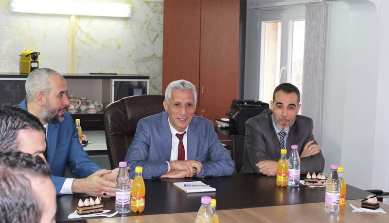 تسليم واستلام المهام بين مديري انساج الجزائر شرق وغرب