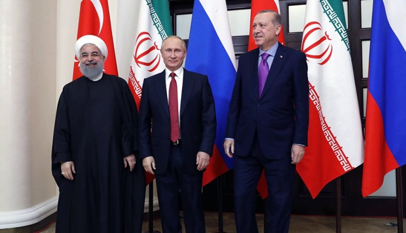 بوتين في طهران لمناقشة الملف السوري مع أردوغان وروحاني