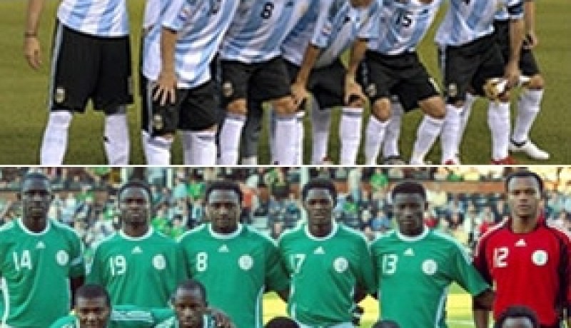 مونديال 2010: التشكيلتان الرسميتان للارجنتين ونيجيريا