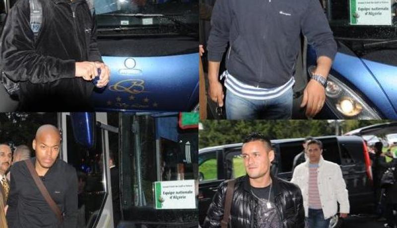 الـخـضـر يـبـدأون الـتـربـص فـي ظـروف جـويـة صـعـبـة