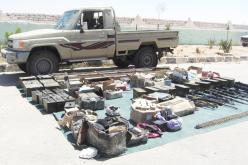 قوات الجيش تحبط عملية إدخال كمية كبيرة من الأسلحة والذخيرة في تندوف