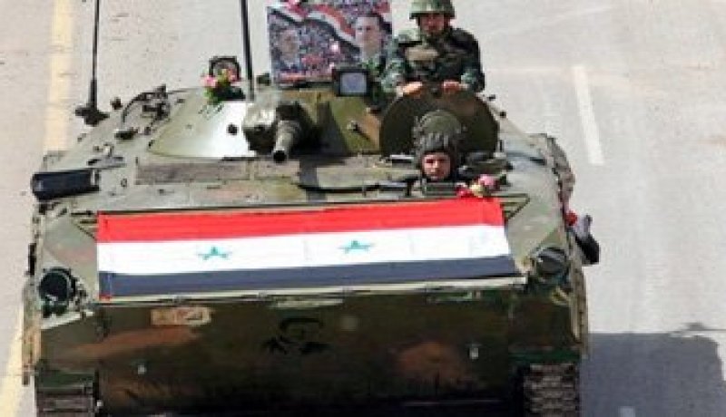 الجيش السوري يطلق عملية عسكرية في منطقة جسر الشغور