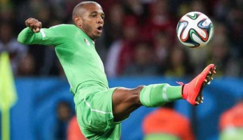 إصابة  براهيمي بكدمة على مستوى الأضلع