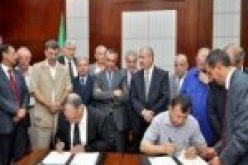 التوقيع بالجزائر على مشروعي  شراكة في الفرع الصناعي للمياه