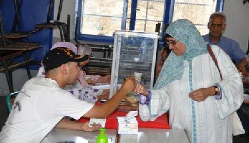 نسبة المشاركة بلغت 70 ر51 بالمائة