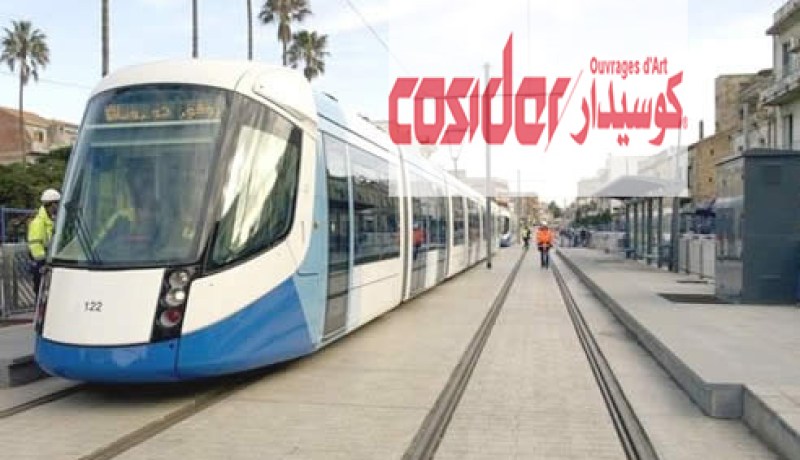 كوسيدار تنجز مشاريع الترامواي المتوقفة بعد إفلاس شركة كورسان الإسبانية