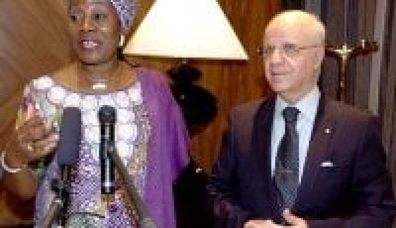 مدلسي يستقبل رئيسة اللجنة الإفريقية لحقوق الإنسان والشعوب