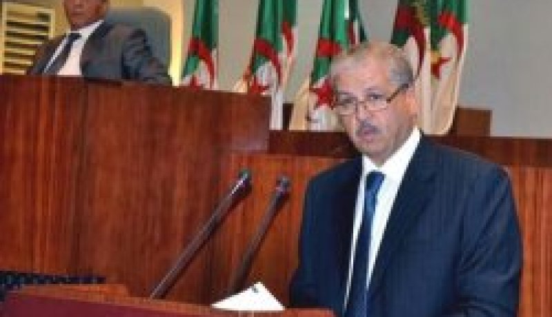 سلال يقدم مخطط عمل الحكومة أمام أعضاء المجلس الشعبي الوطني