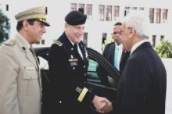 عبد المالك قنايزية يستقبل القائد الأعلى لأفريكوم