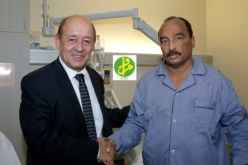 رئيس موريتانيا يستقبل وزير الدفاع الفرنسي في المستشفى بباريس