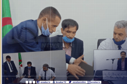 تنصيب الدكتور عبد المجيد مباركي مندوب محلي لوسيط الجمهورية لولاية النعامة