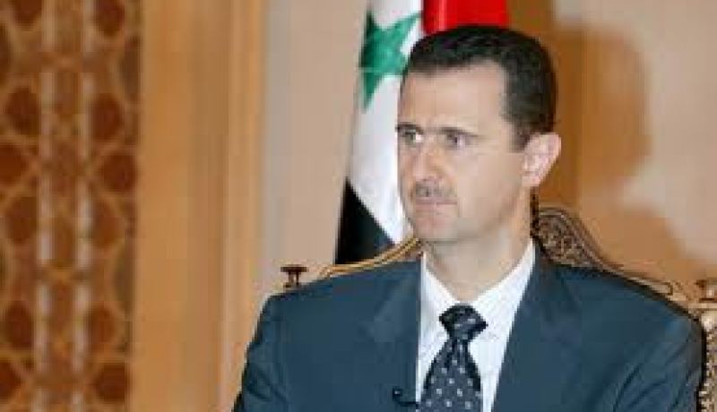 الأسد يعزي حسين طنطاوي بوفاة البابا شنودة