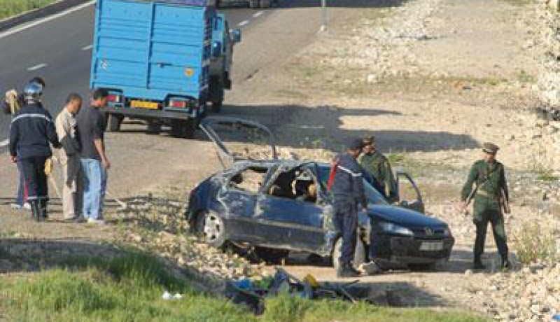 ستة قتلى وخمسة جرحى في حادثي مرور بمعسكر