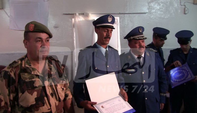 بالصور.. تقليد الرتب لـ71 اطار شرطة بغرداية