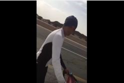 بالفيديو شاب من أصول جزائرية يعبر 17 دولة مشيا على الأقدام لأداء العمرة