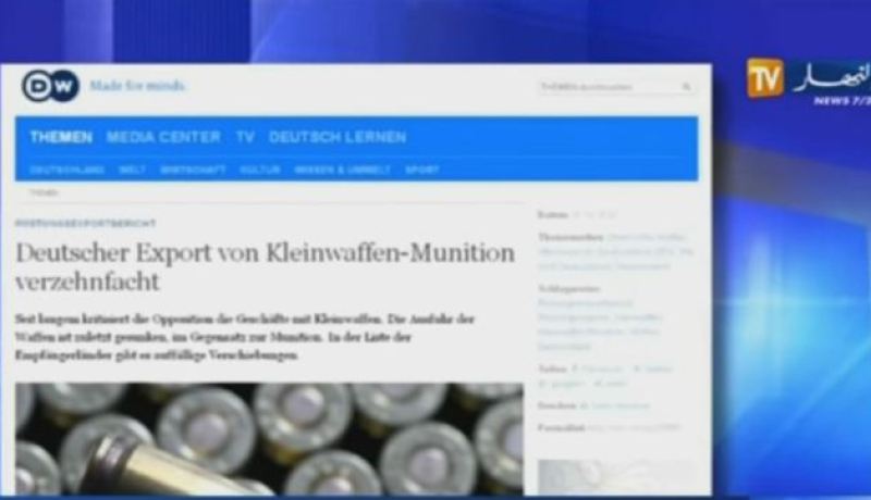 الجزائر أكبر الدول استيراد للأسلحة الألمانية