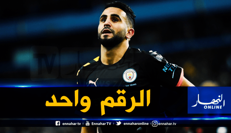 محرز في التشكيلة المثالية للدوري الإنجليزي