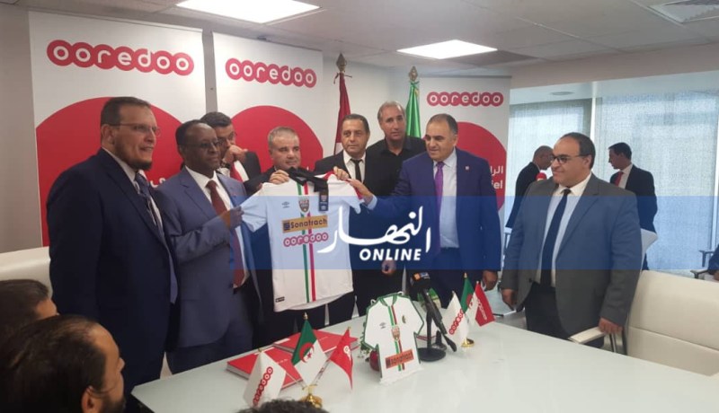 بالصور.. “أوريدو” توقع رسميا عقد شراكة مع “مولودية الجزائر”