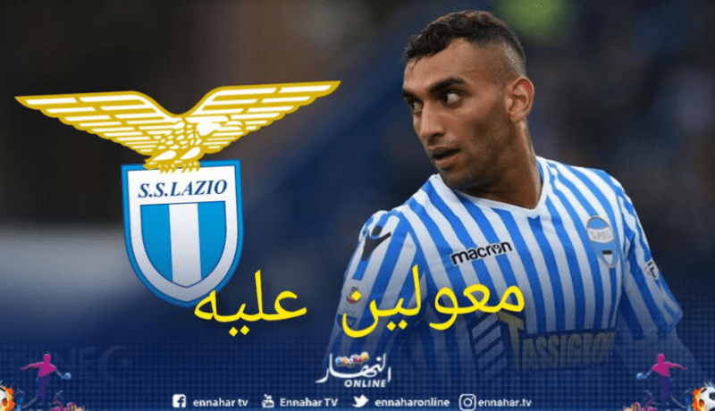 بالصور.. نجم الخضر يتدرب لأول مرة مع لاتسيو