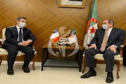 بوقادوم يستقبل وزير الداخلية الفرنسي