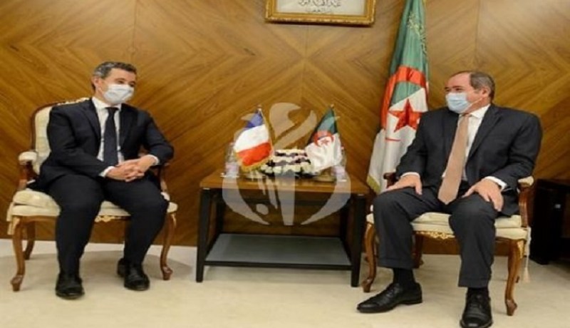 بوقادوم يستقبل وزير الداخلية الفرنسي