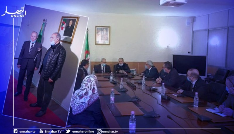 بالصور.. فاروق شيعلي يستلم مهام وزارة النقل بالنيابة