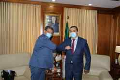 عرقاب يبحث مع السفير النرويجي بالجزائر سبل تطوير وتعزيز العلاقات الثنائية