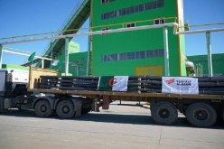 مركب توسيالي بوهران يصدر لأول مرة أنابيب النقل الكبرى