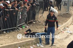 بالصور ..أنصار المولودية يعيشون الجحيم بحملاوي !