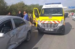 الشلف: جريح في إصطدام بين سيارتين وشاحنة ببوقادير