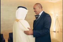 بدوي يتباحث سبل تعزيز التعاون مع القطريين في مجال التنمية المحلية