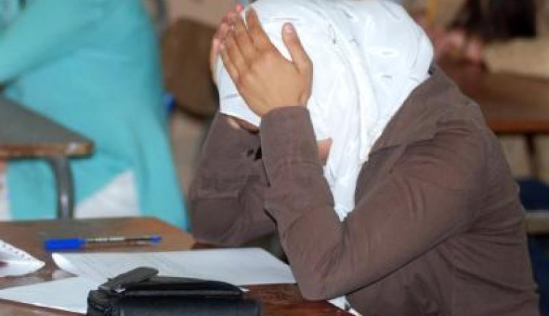 تلاميذ النهائي يقاطعون البكالوريا البيضاء و يخرجون إلى الشارع
