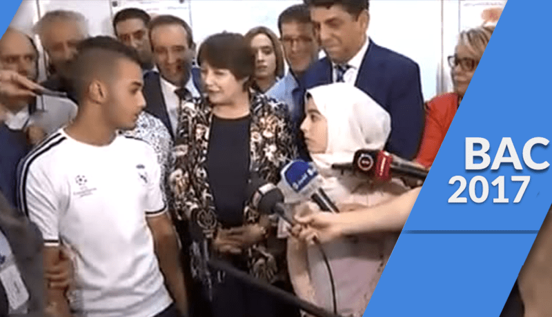 بن غبريت تعطي إشارة انطلاق امتحانات البكالوريا
