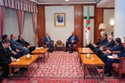 بدوي يتباحث تعزيز العلاقات الثنائية مع الجانب العراقي