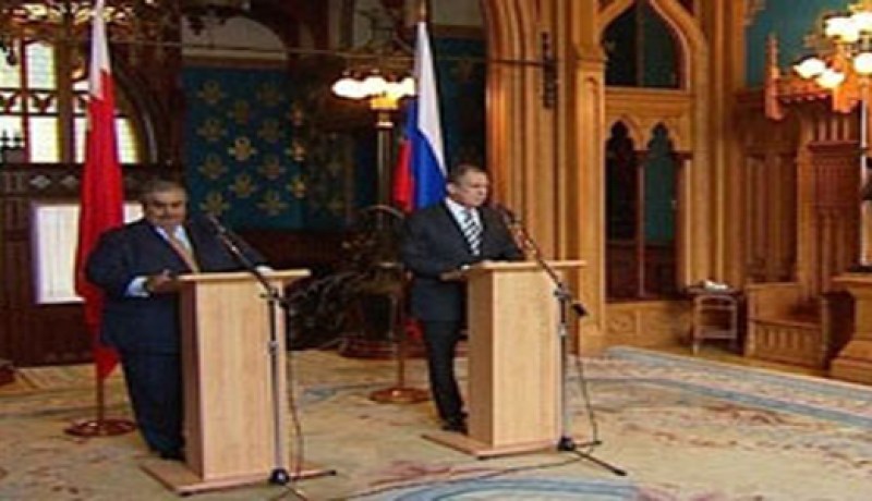 وزير الخارجية الروسي يلتقي نظيره البحريني في موسكو