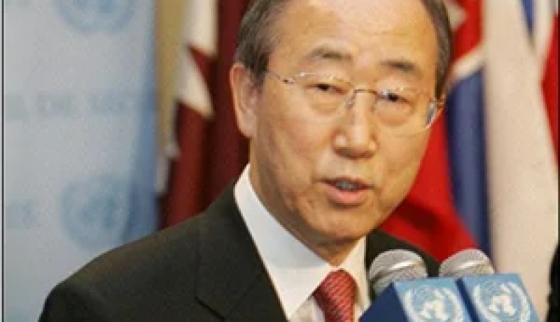 بان كي مون يزور تونس في 19 مارس