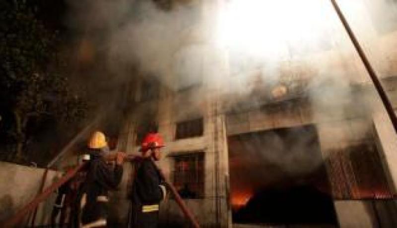 اندلاع حريق في ملبنة ببراقي دون احداث خسائر بشرية