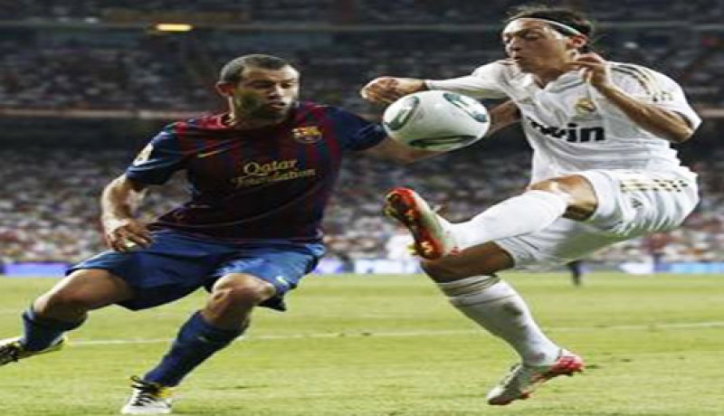 برشلونة يفوز على ريال مدريد بـ 2-1