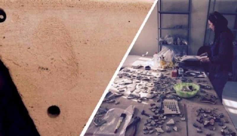 اكتشاف أقدم بصمة بشرية عمرها 7 آلاف عام