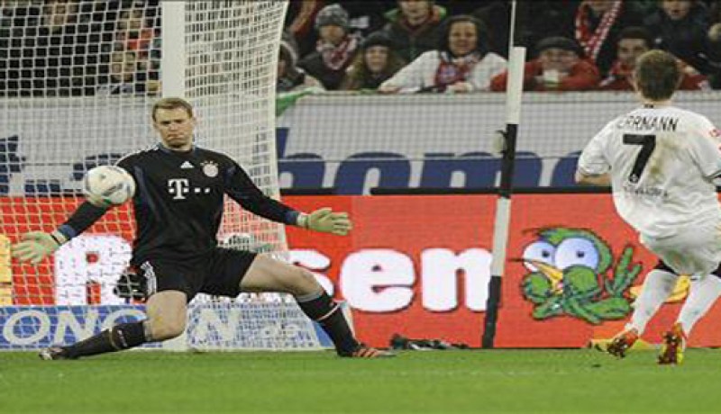 فوز مونشنغلادباخ على البايرن في الدوري الألماني