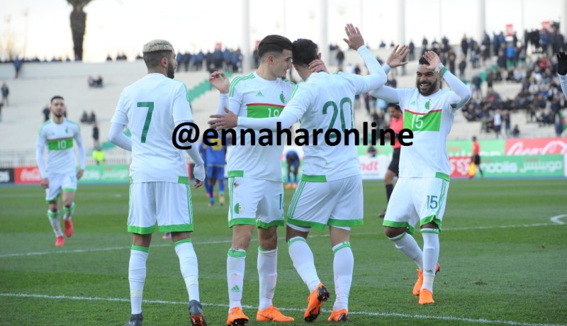 بالصور.. المنتخب الوطني مُتفوق في الشوط الأول على تنزانيا