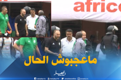 بلماضي يُعبر عن غضبه بعد إقتحام أنصار غامبيا أرضية الميدان