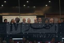 بالصور..وصول رئيس الدولة بن صالح إلى ملعب القاهرة