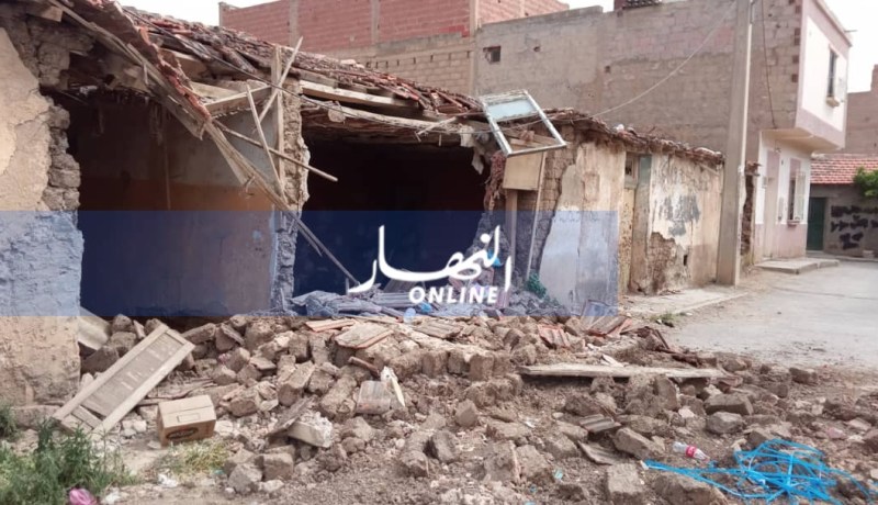 إصابة شيخ في إنهيار سكن هش بحي الزمالة في باتنة