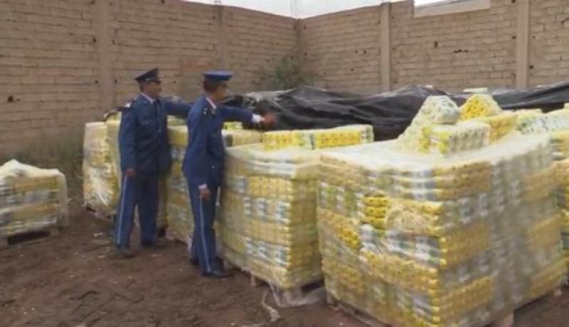 غليزان.. حجز أزيد من 91 طن من مادة ملح الطعام في واد الجمعة